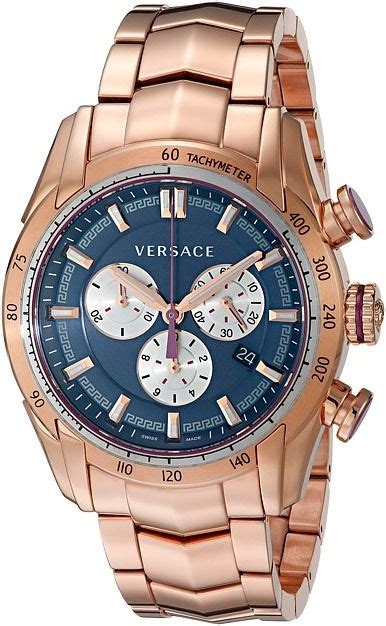 versace v-ray 44mm vdb 06-0015|Versace Men's Swiss Chronograph V.